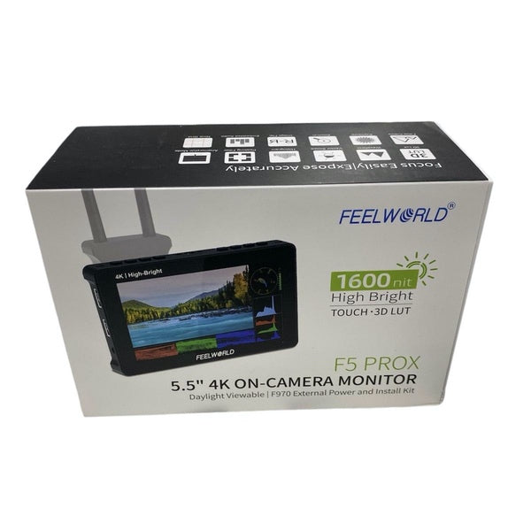 Feelworld Monitor F5 PROX on Camera 5.5