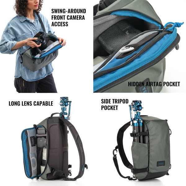 Tenba Zaino Solstice V2 Sling 12L Grigio