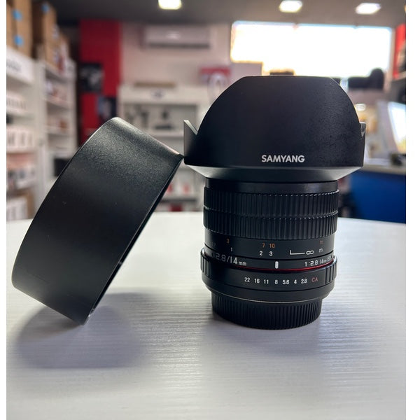 Samyang MF 14mm F2.8 AS IF UMC per Canon EF Usato