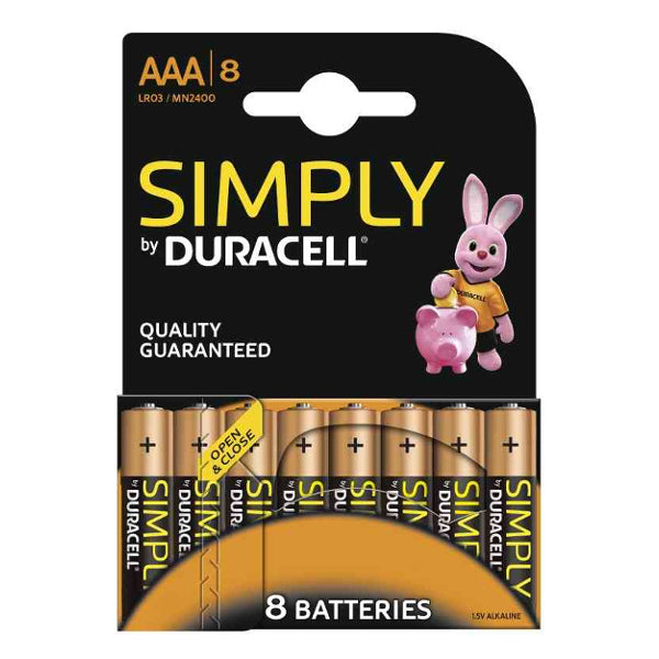 Duracell Mini Stilo Tipo AAA x8