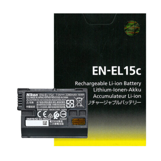 Nikon Batteria Ricaricabile Li-ion EN-EL15C per Z6 Z7 Z5 D780