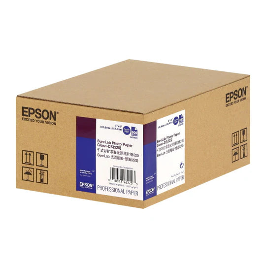 Epson Surelab SL-D500 Photo Paper Gloss 10x15 confezione 400 fg fronte retro S400089